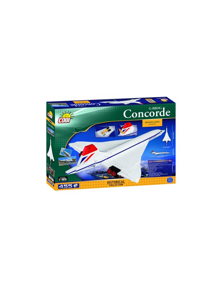 COBI Historical Collection Brooklands Museum G-BBDG Concorde