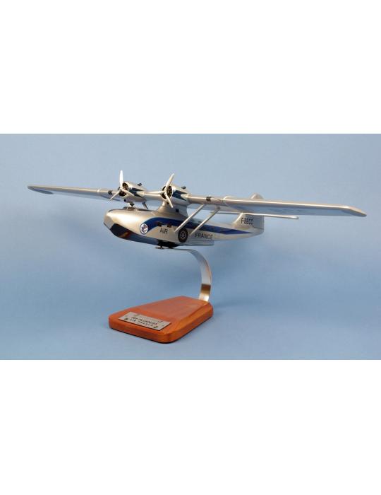 MAQUETTE BOIS PBY-5 CATALINA AIR FRANCE F-BBCC