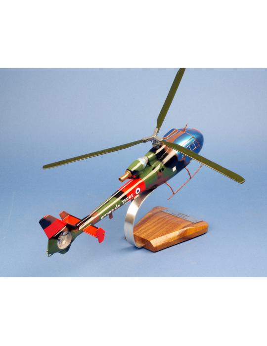 MAQUETTE BOIS GAZELLE AS341F EALAT DAX