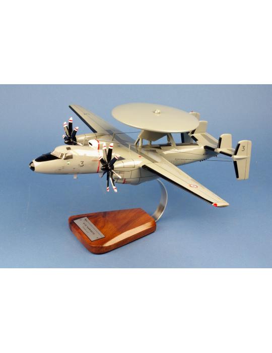 MAQUETTE BOIS E2C HAWKEYE FLOTILLE 4F