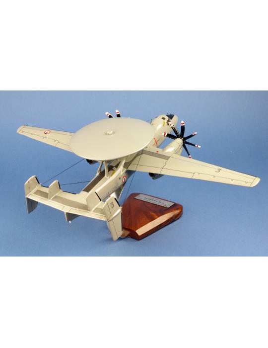 MAQUETTE BOIS E2C HAWKEYE FLOTILLE 4F