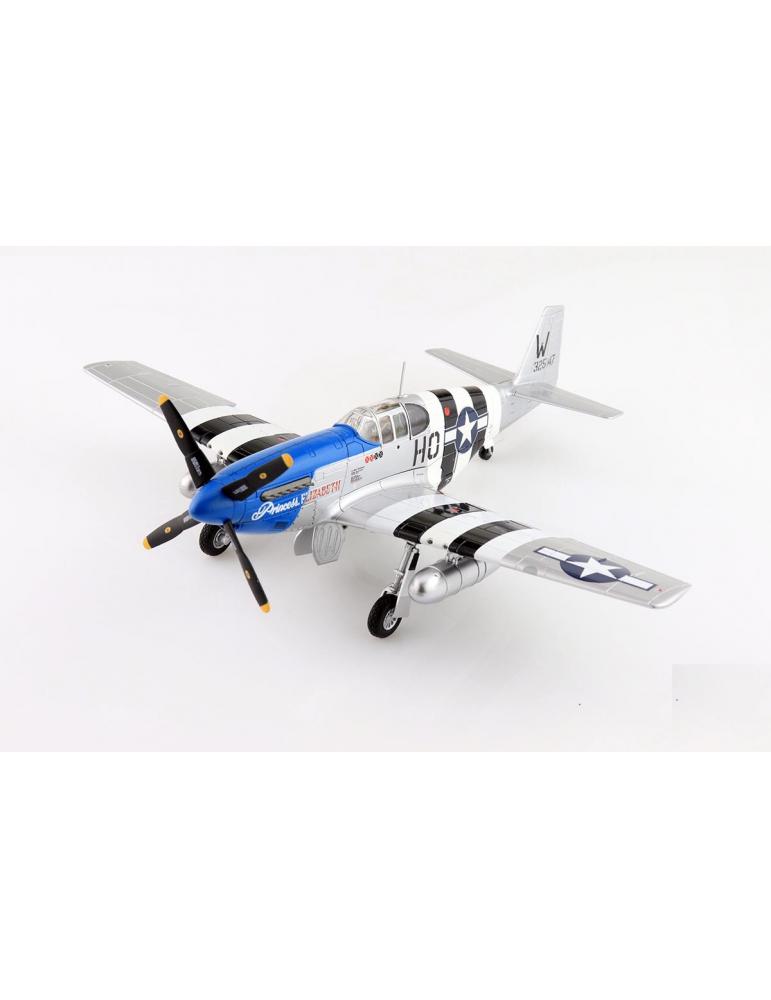 MAQUETTE METAL P-51 MUSTANG PRINCESS ELISABETH 43-25147