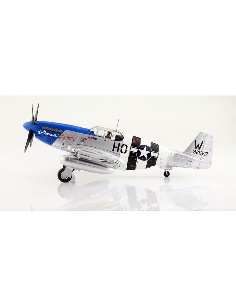 MAQUETTE METAL P-51 MUSTANG PRINCESS ELISABETH 43-25147