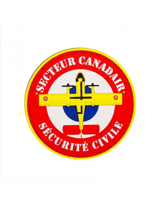 PATCH CANADAIR COCARDE PVC VELCROS