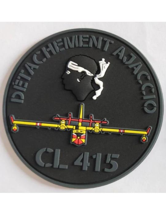 PATCH CANADAIRS DETACHEMENT AJACCIO PVC VELCROS