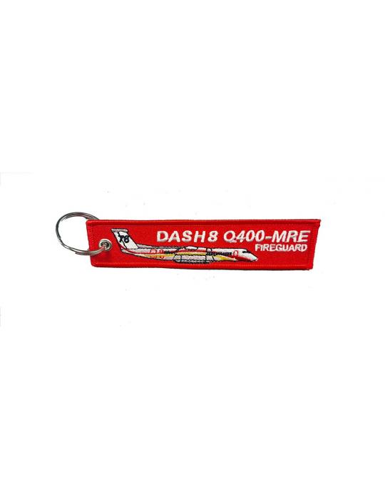 PORTE CLES FLAMME DASH 8 TISSUS