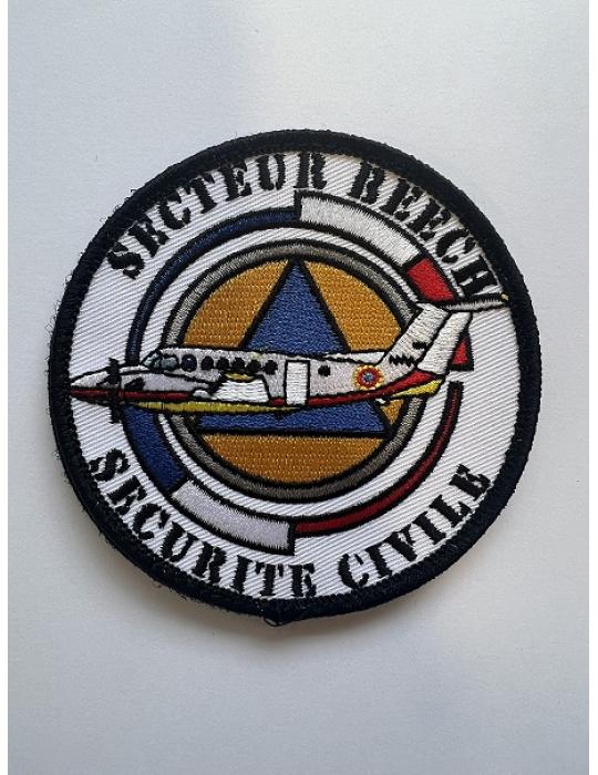 PATCH BEECH 200 SECURITE CIVILE TISSUS