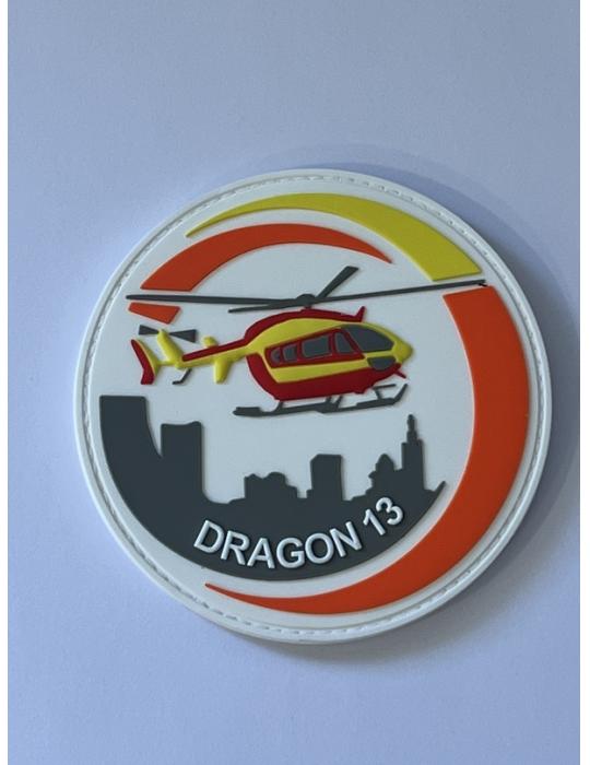 PATCH DRAGON 13 PVC -VELCROS -2024