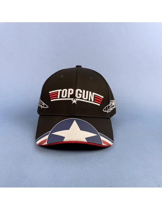 CASQUETTE TOP GUN TOMCAT F14 BRODEE ET IMPRIMEE