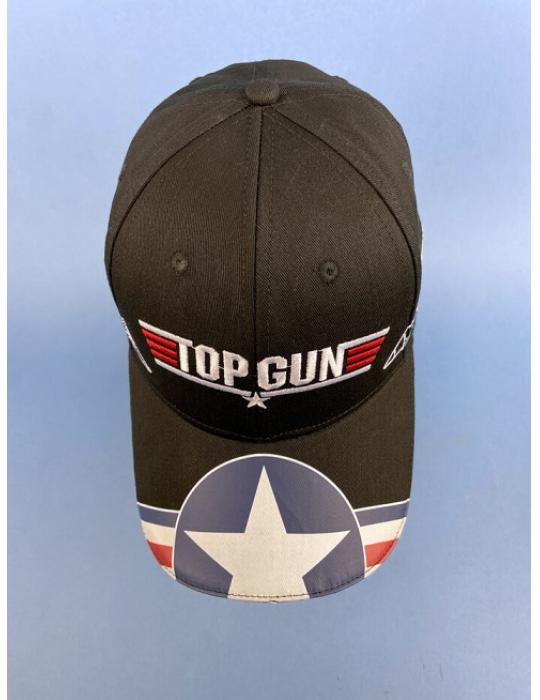 CASQUETTE TOP GUN TOMCAT F14 BRODEE ET IMPRIMEE