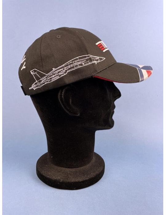 CASQUETTE TOP GUN TOMCAT F14 BRODEE ET IMPRIMEE