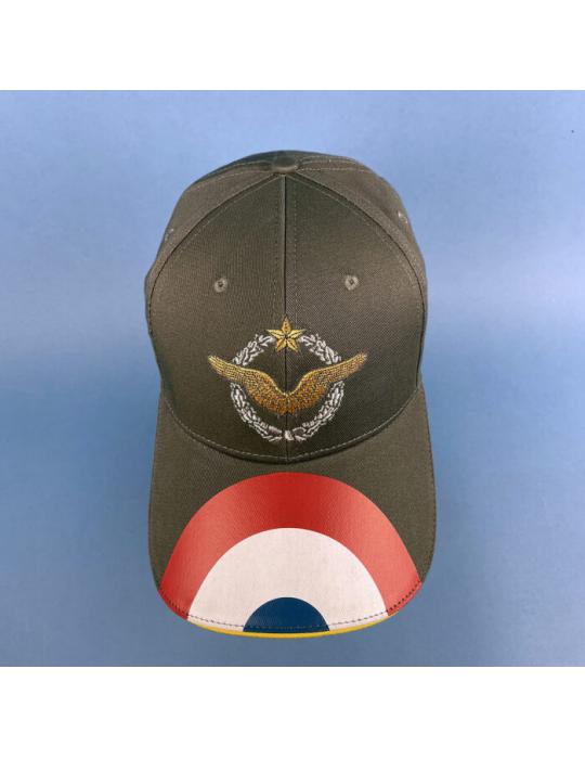 CASQUETTE ARMEE DE L'AIR COCARDE BRODEE ET IMPRIMEE