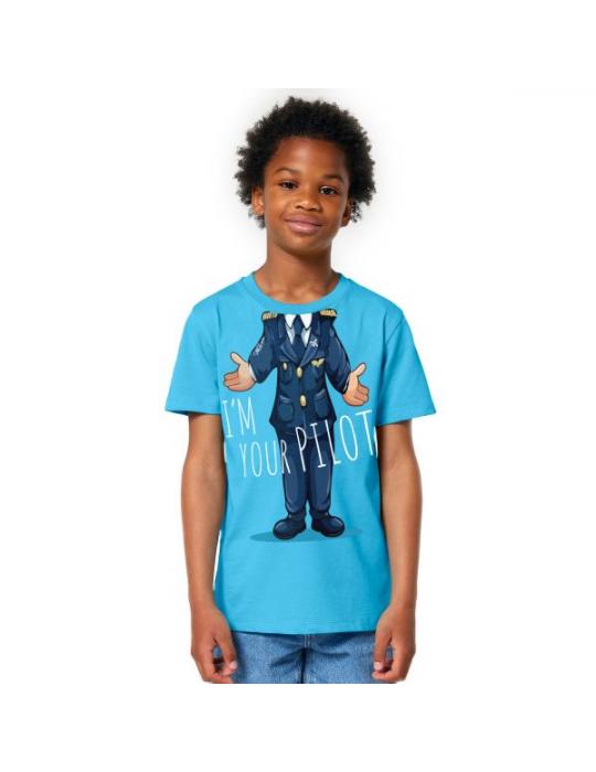 T SHIRT ENFANT MINI PILOTE FALCON