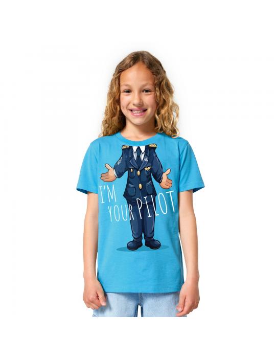 T SHIRT ENFANT MINI PILOTE FALCON