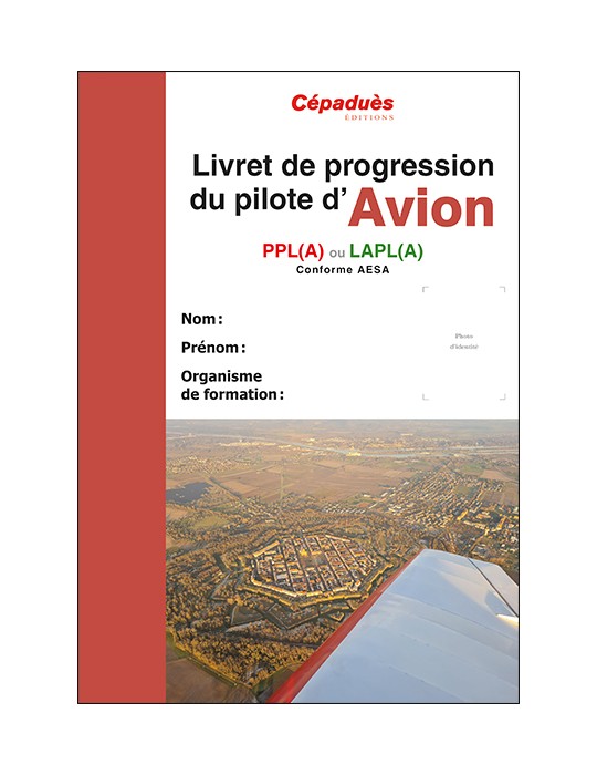 livret de progression du pilote d'avion 2024