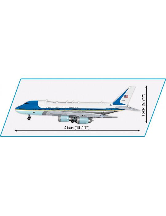 MAQUETTE COBI BOEING 747 AIR FRORCE ONE