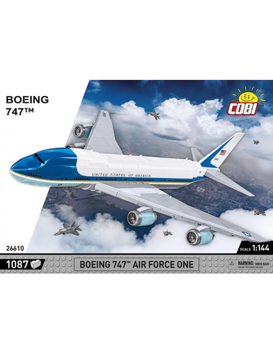 MAQUETTE COBI BOEING 747 AIR FRORCE ONE