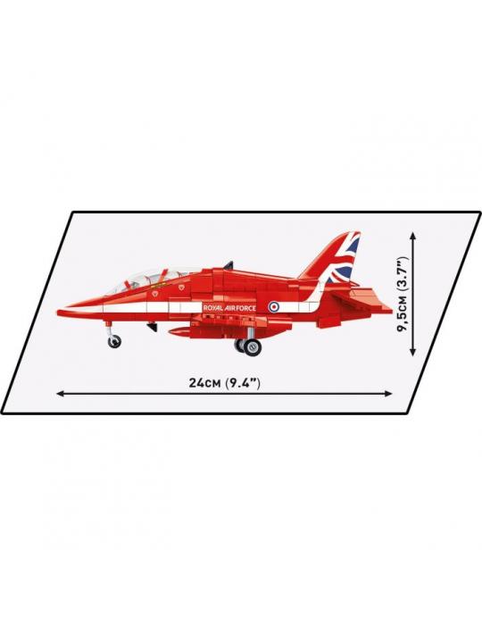 MAQUETTE COBI BAE HAWK RED ARROW PATROUILLE ACCROBATIQUE ROYAL AIR FORCE