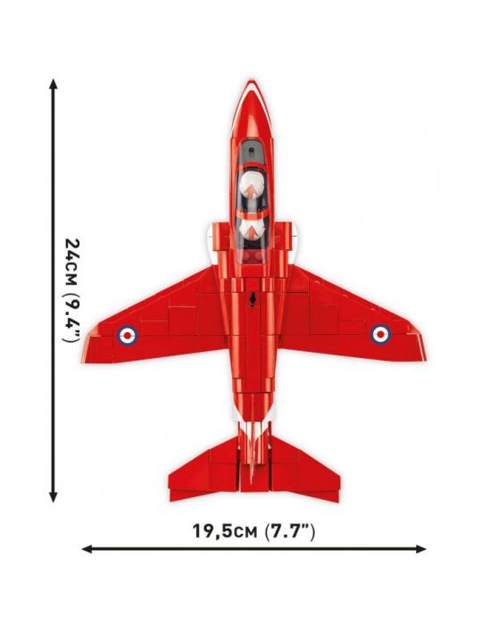 MAQUETTE COBI BAE HAWK RED ARROW PATROUILLE ACCROBATIQUE ROYAL AIR FORCE