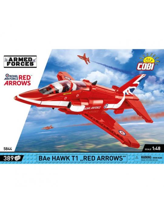 MAQUETTE COBI BAE HAWK RED ARROW PATROUILLE ACCROBATIQUE ROYAL AIR FORCE