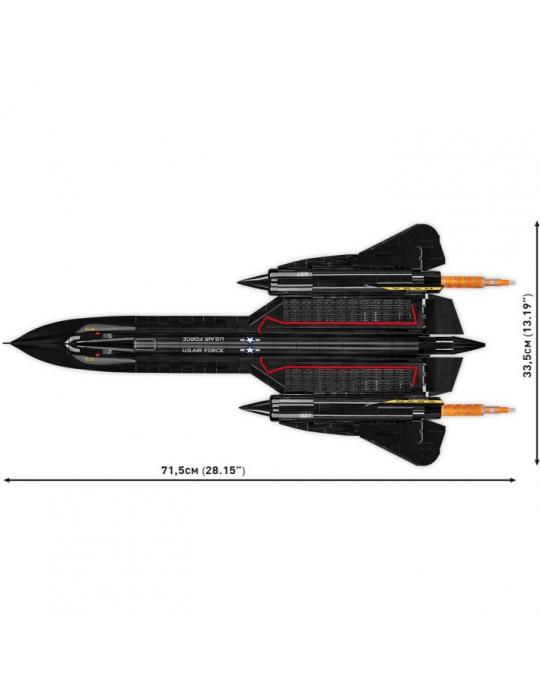 MAQUETTE COBI LOCKHEED SR71 BLACKBIRD