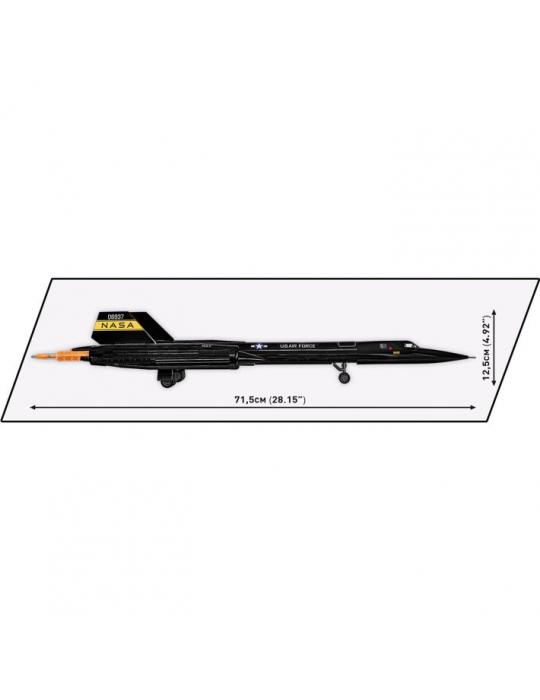 MAQUETTE COBI LOCKHEED SR71 BLACKBIRD