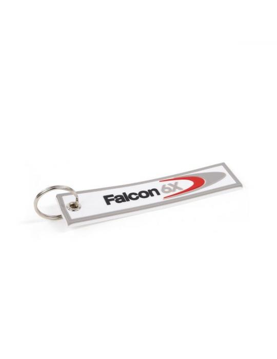 PORTE CLES FLAMME FALCON 6X PVC