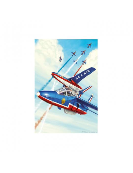 POSTER PATROUILLE DE FRANCE ROMAIN HUGAULT 30 X 40 CM