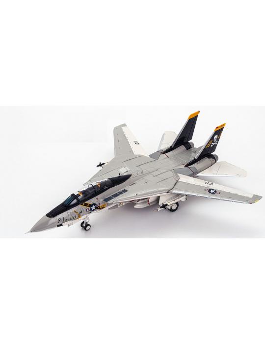 MAQUETTE METAL F-14A TOMCAT US NAVY VF-84 JOLLY ROGERS AJ211 1978 1/72ème