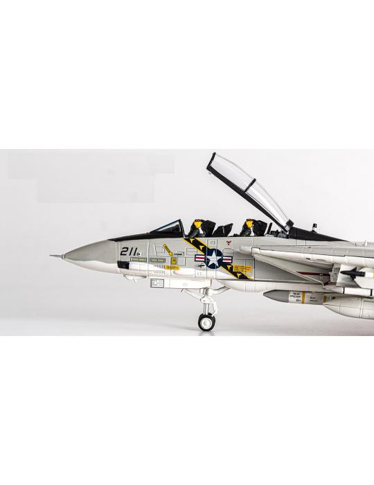 MAQUETTE METAL F-14A TOMCAT US NAVY VF-84 JOLLY ROGERS AJ211 1978 1/72ème