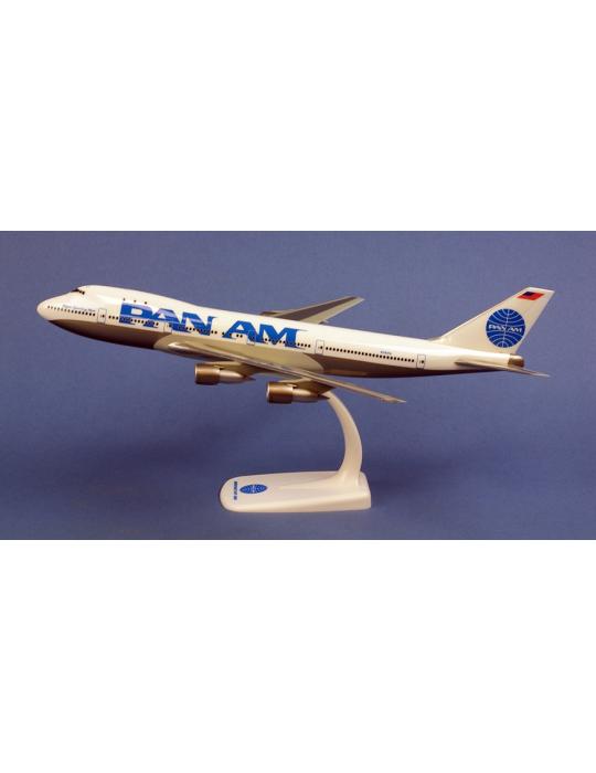 MAQUETTE PLASTIQUE BOEING 747 PAN AM 1/250