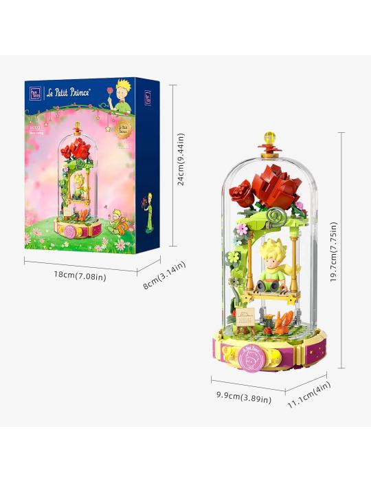 LE PETIT PRINCE ETERNITY ROSE SWING PANTASY 19CM