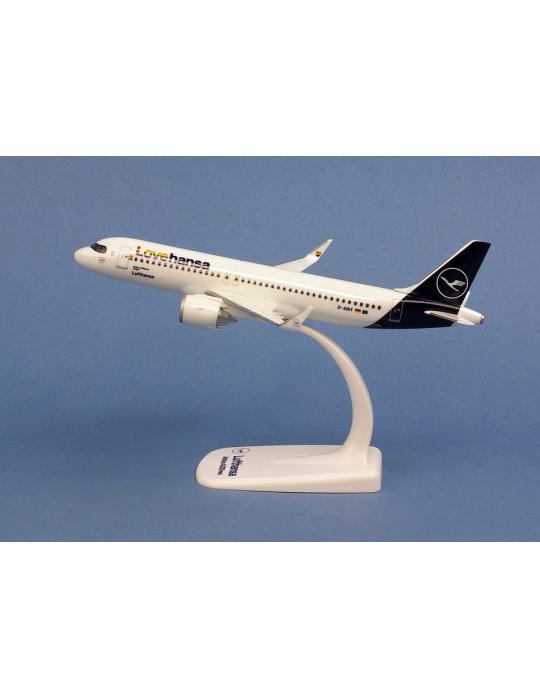 MAQUETTE PLASTIQUE AIRBUS A320 NEO LUFTHANSA 1/200