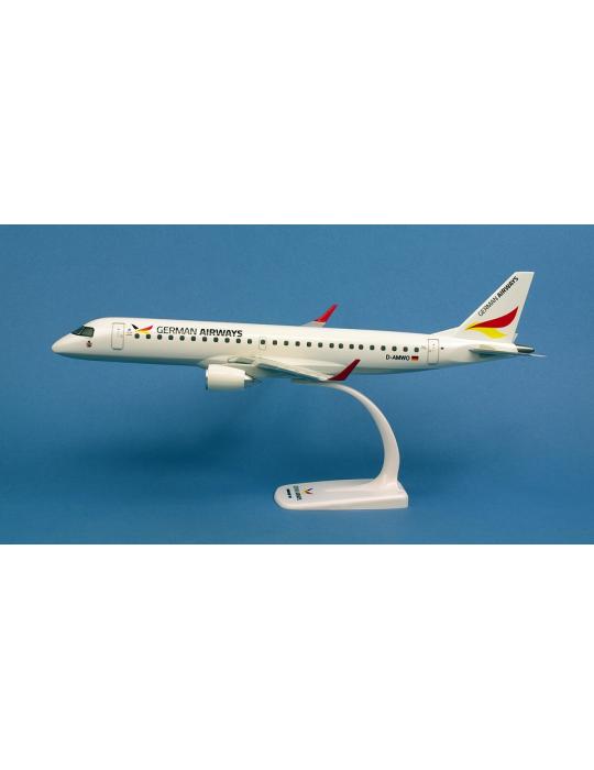 MAQUETTE PLASTIQUE EMBRAER E-900 GERMAN AIRWAYS 1/100