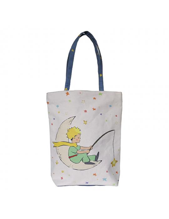 SAC CABAS POLYCOTON LE PETIT PRINCE PECHE AUX ETOILES