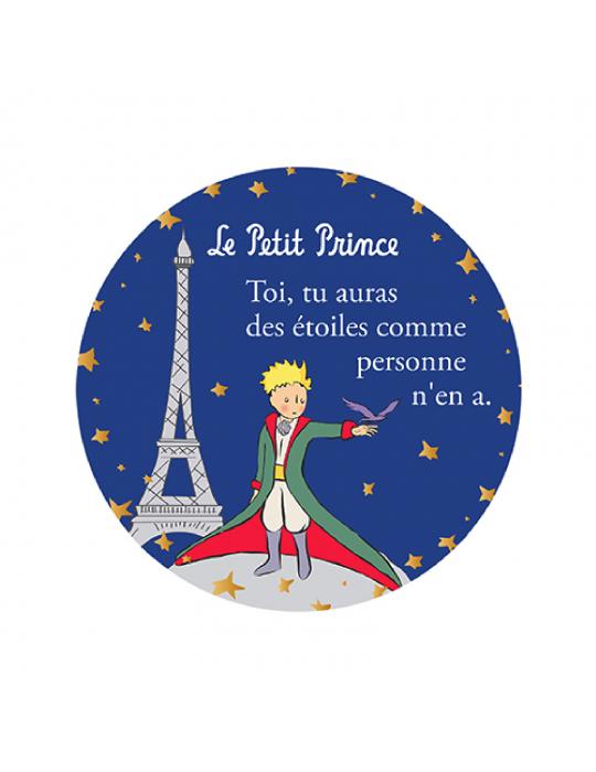 MAGNET LE PETIT PRINCE  PARIS TOI, TU AURAS DES ETOILES COMME PERSONNE N'EN A