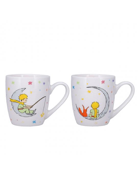 DUO MUG LE PETIT PRINCE  BLANC LUNE