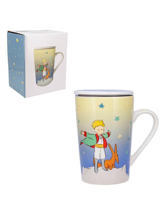 MUG TISANIERE LE PETIT PRINCE + COUVERCLE 435 mL