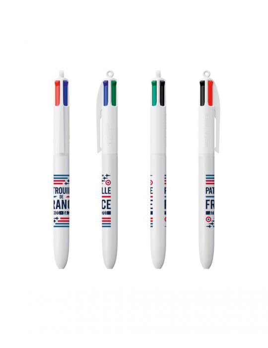 STYLO BIC 4 COULEURS PATROUILLE DE FRANCE 2024 PAF