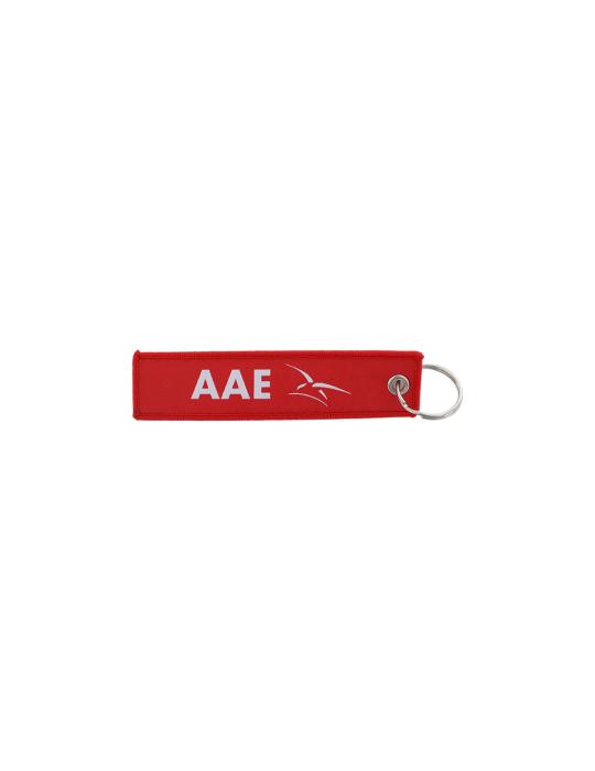 PORTE CLES FLAMME AAE ROUGE