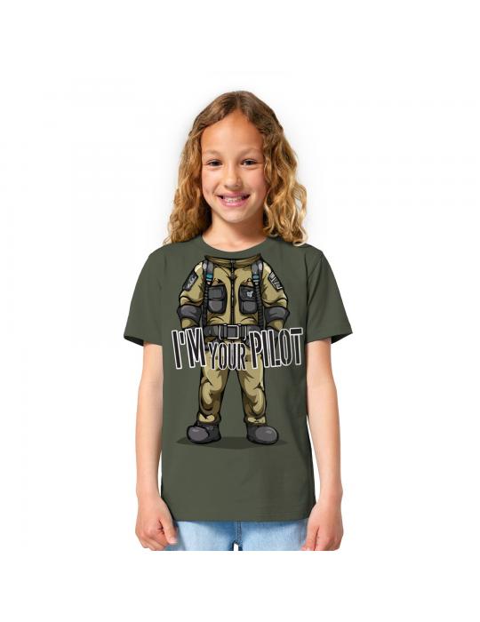 T SHIRT ENFANT MINI PILOTE RAFALE