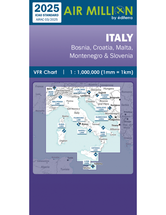 CARTE AIR MILLION ITALY-ITALIE 2025